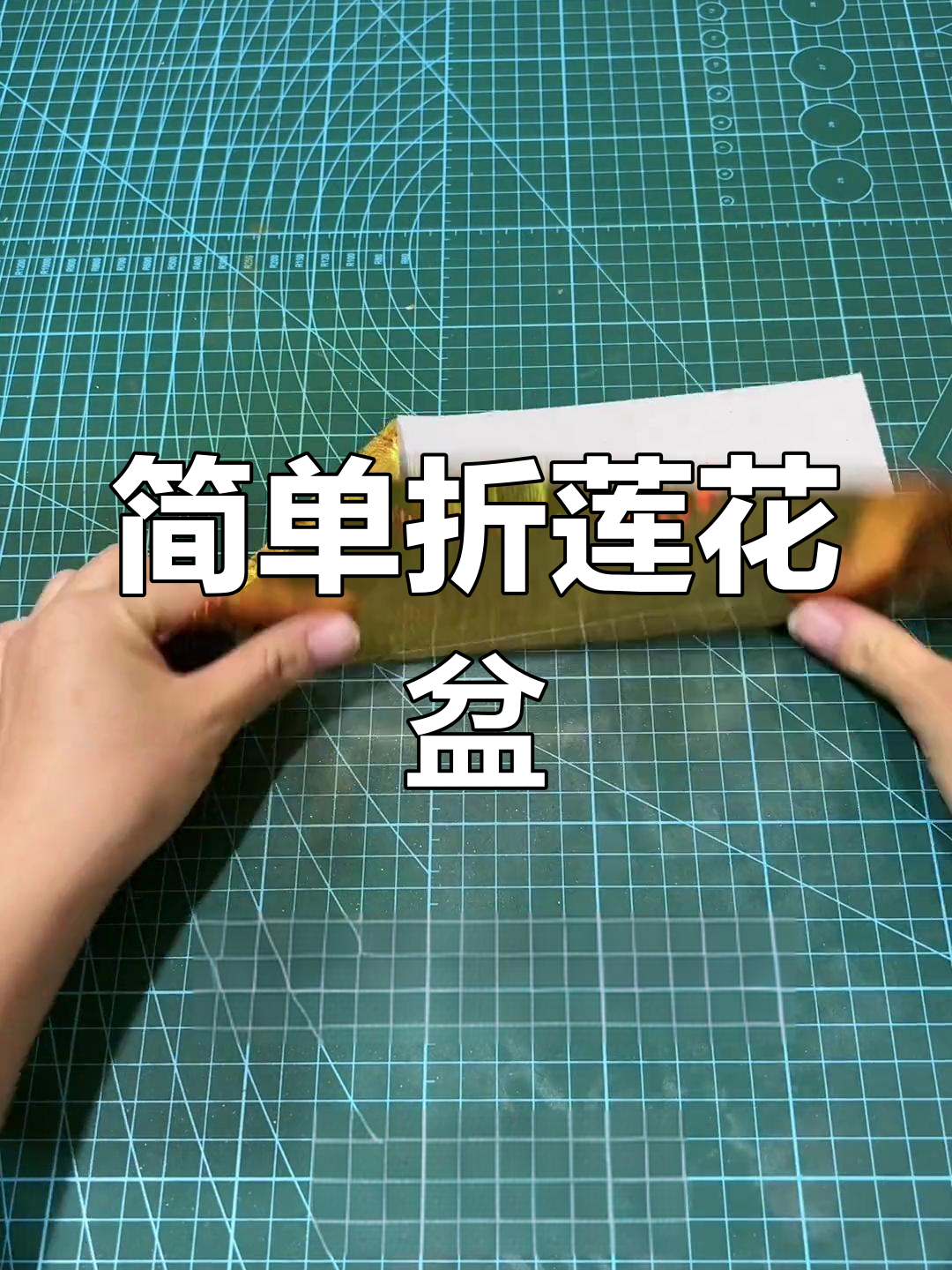 莲花的纸折法教程